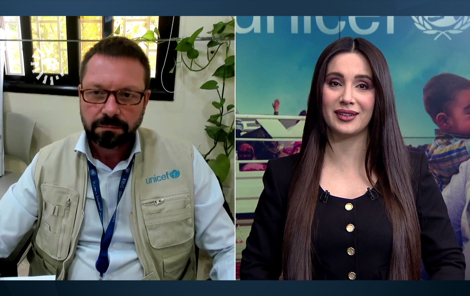 Matteo Frontini û Nalîn Hesen/Wêne: Rûdaw