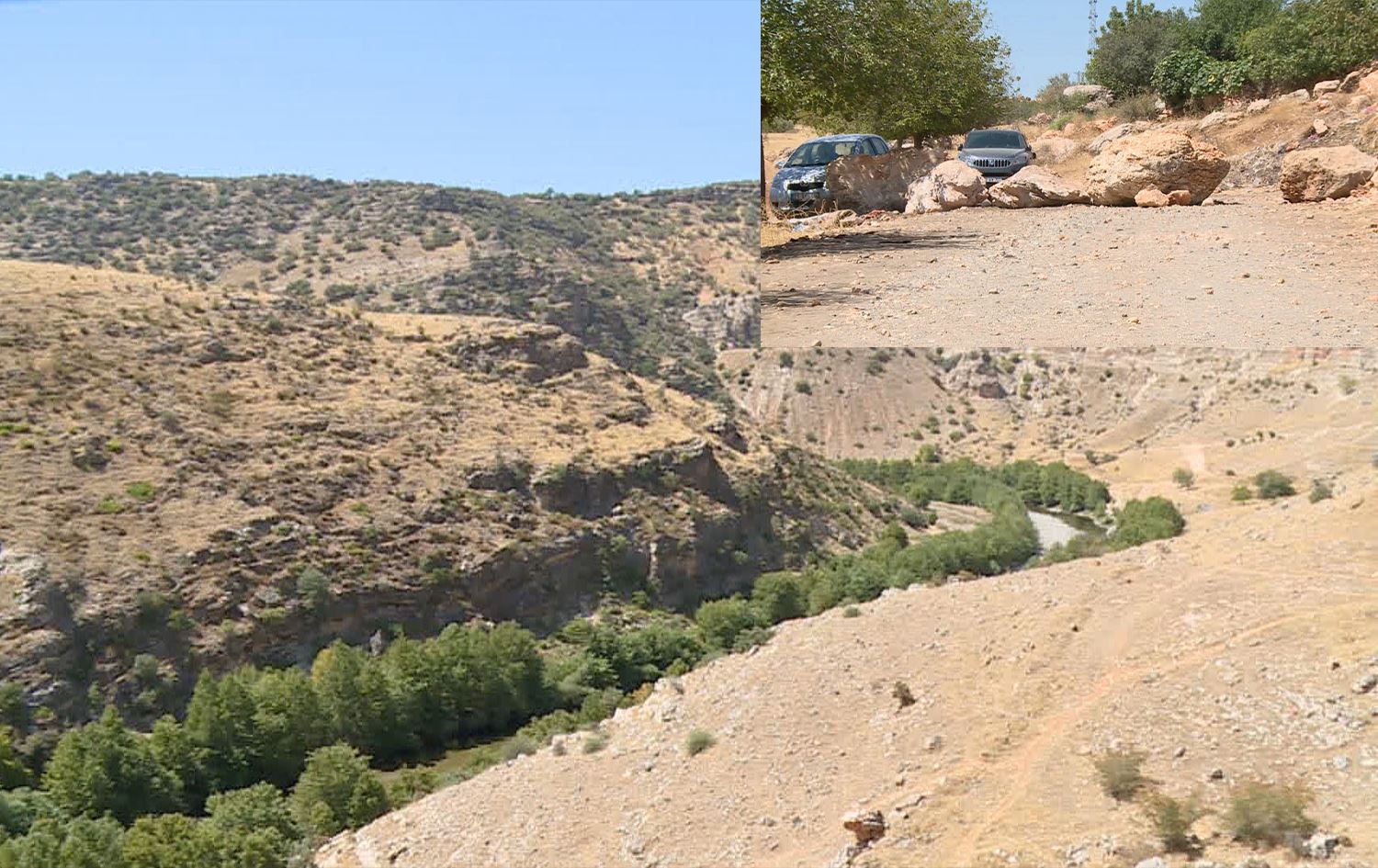 Seyrangeha gundê Selmanê û rêya seyrangehê/Wêne: Rûdaw