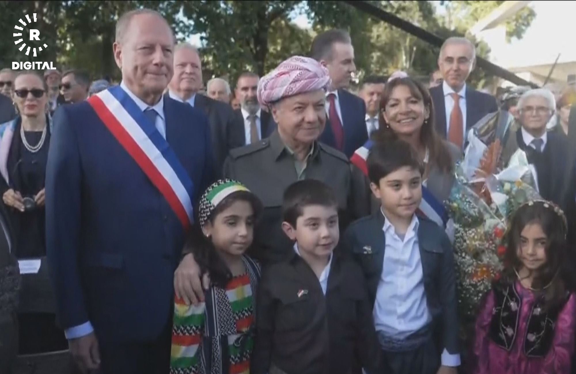 Başkan Barzani, Paris’teki ‘Peşmerge Caddesi’ açılış törenine katıldı