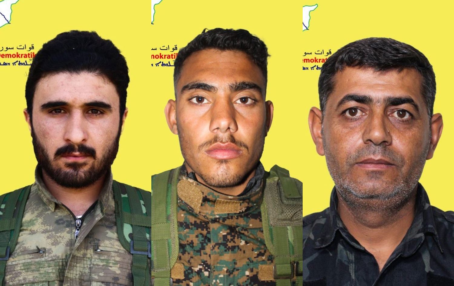 Wêneyên şervanên HSDyê\ Wêne: ANHA 