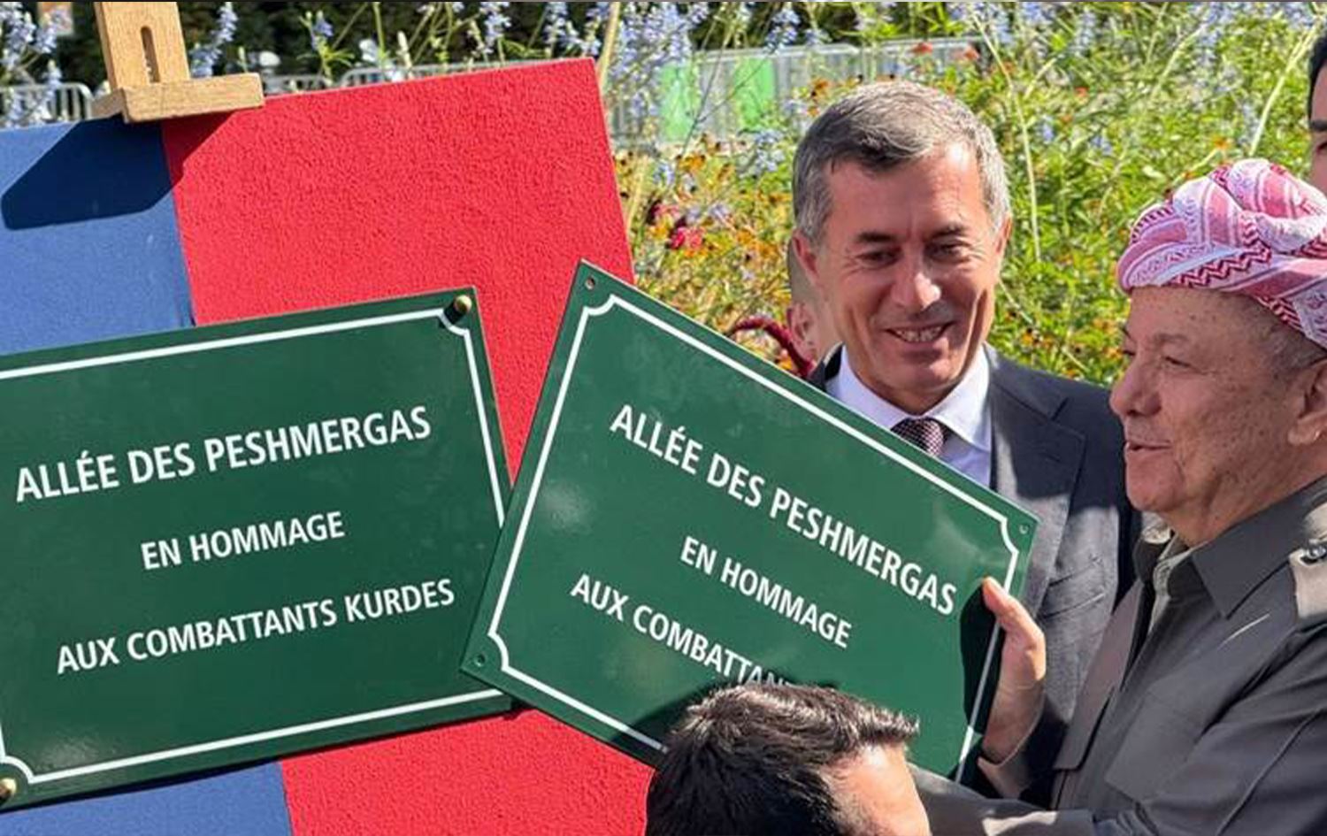 'Kürt ve Paris tarihi bir' mesajıyla Peşmerge Yolu Paris’te açıldı
