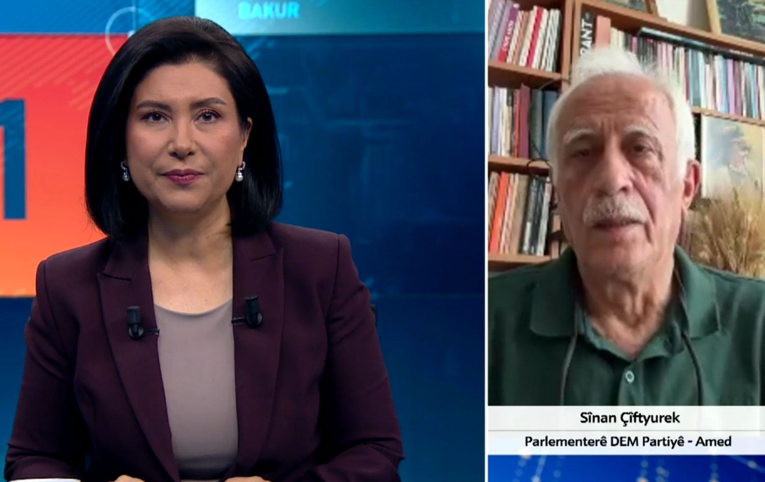 Hêvîdar Zana û Sînan Çîftyurek / Wêne û Vîdeo: Rûdaw