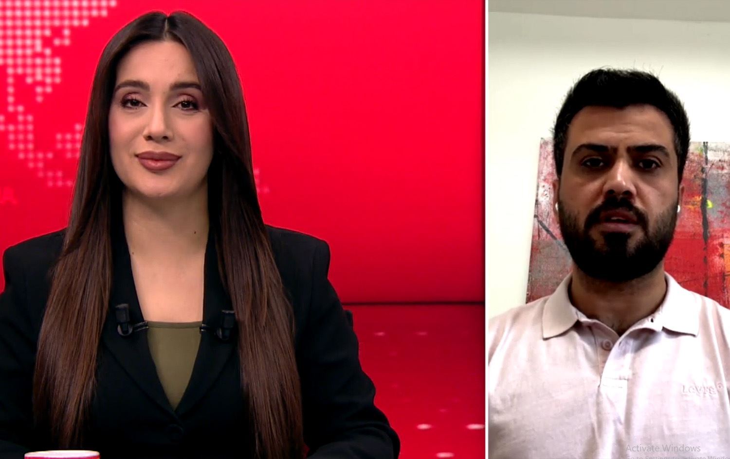 ANlîn Hesen û Izedîn Salih / Wêne û Vîdeo: Rûdaw