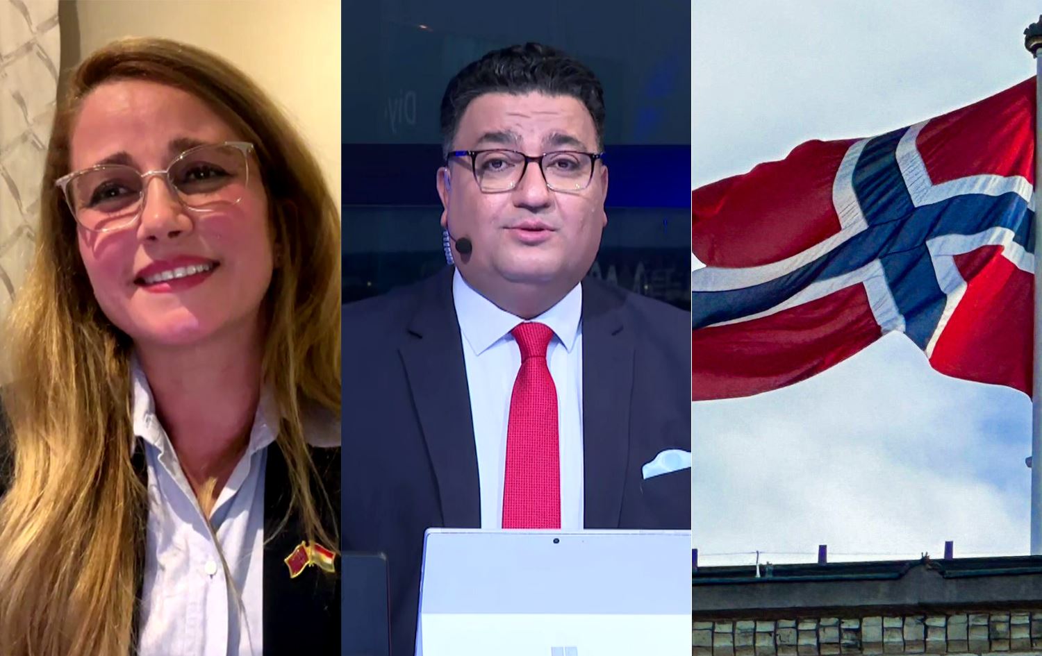 Derya Qadir Hêmin Ebdullah û Alaya Norweçê\ Wêne û Vîdeo: Rûdaw