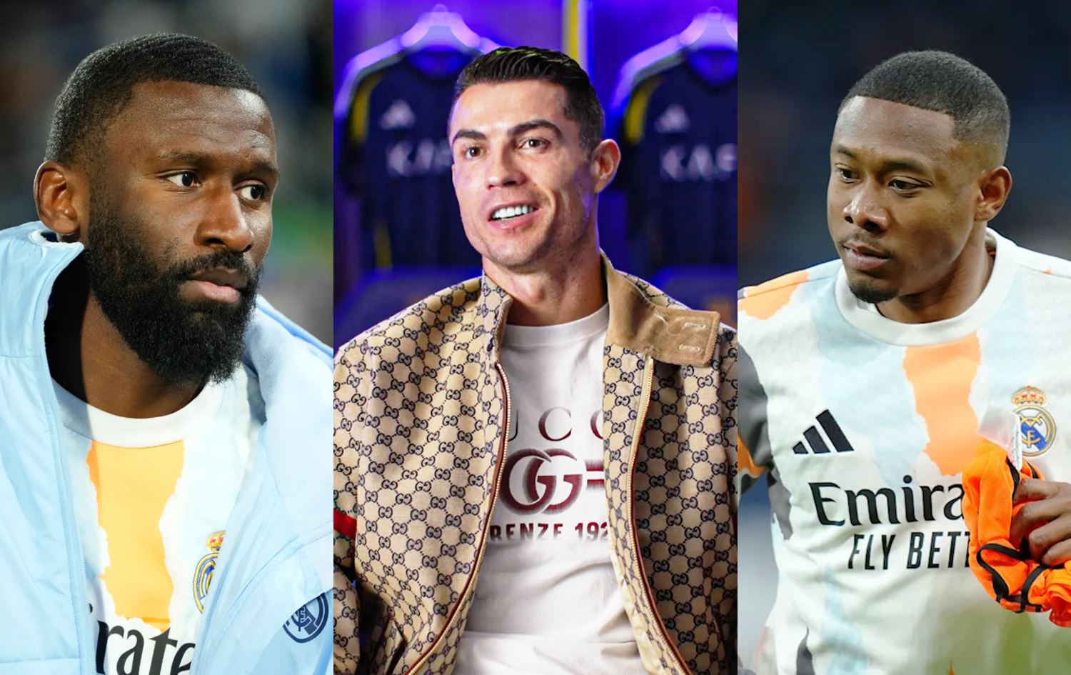 ئالابا، رۆناڵدۆ و رۆدیگێر