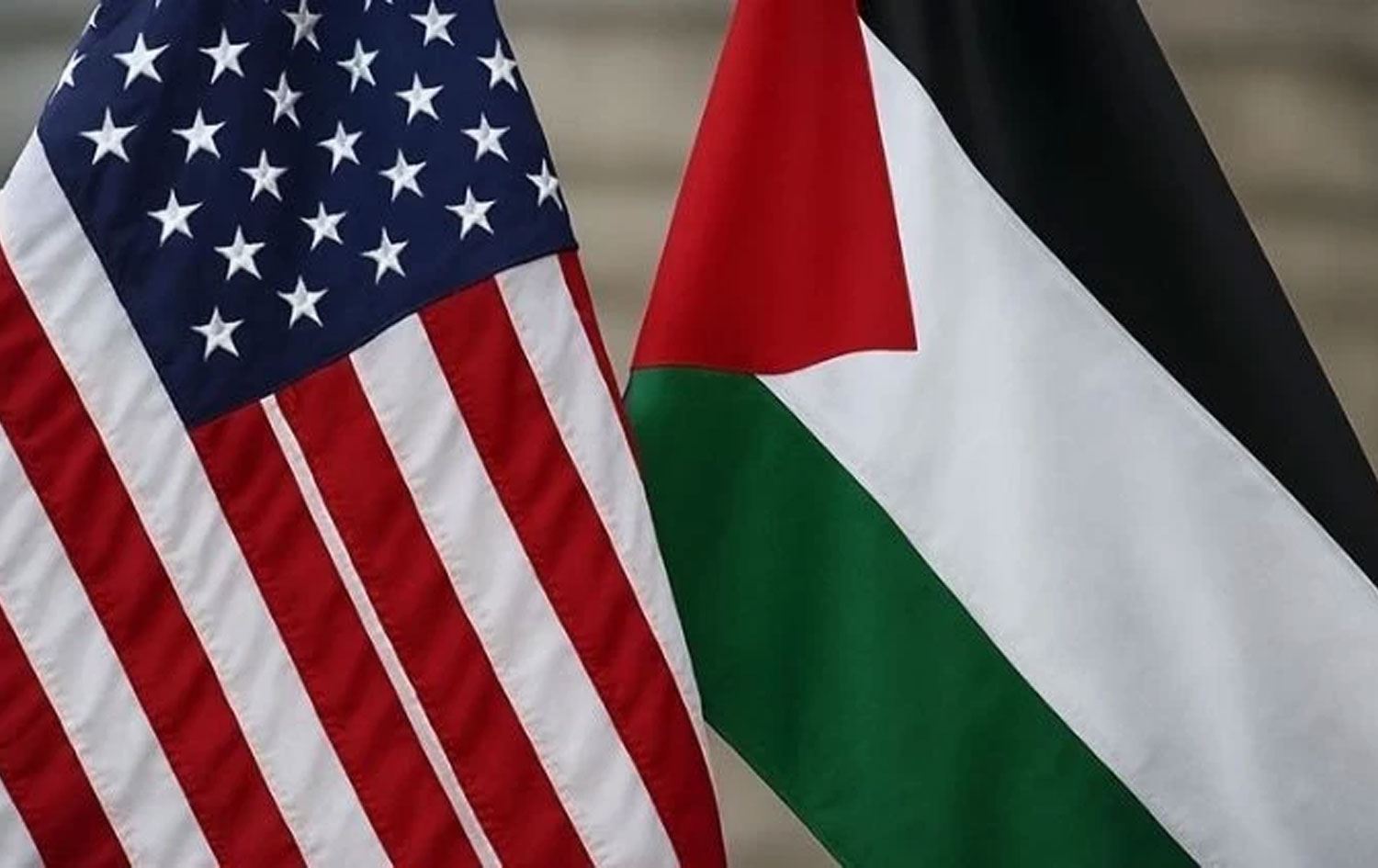 Alayên Amerîka û Filistînê / Wêne: Arşîv 