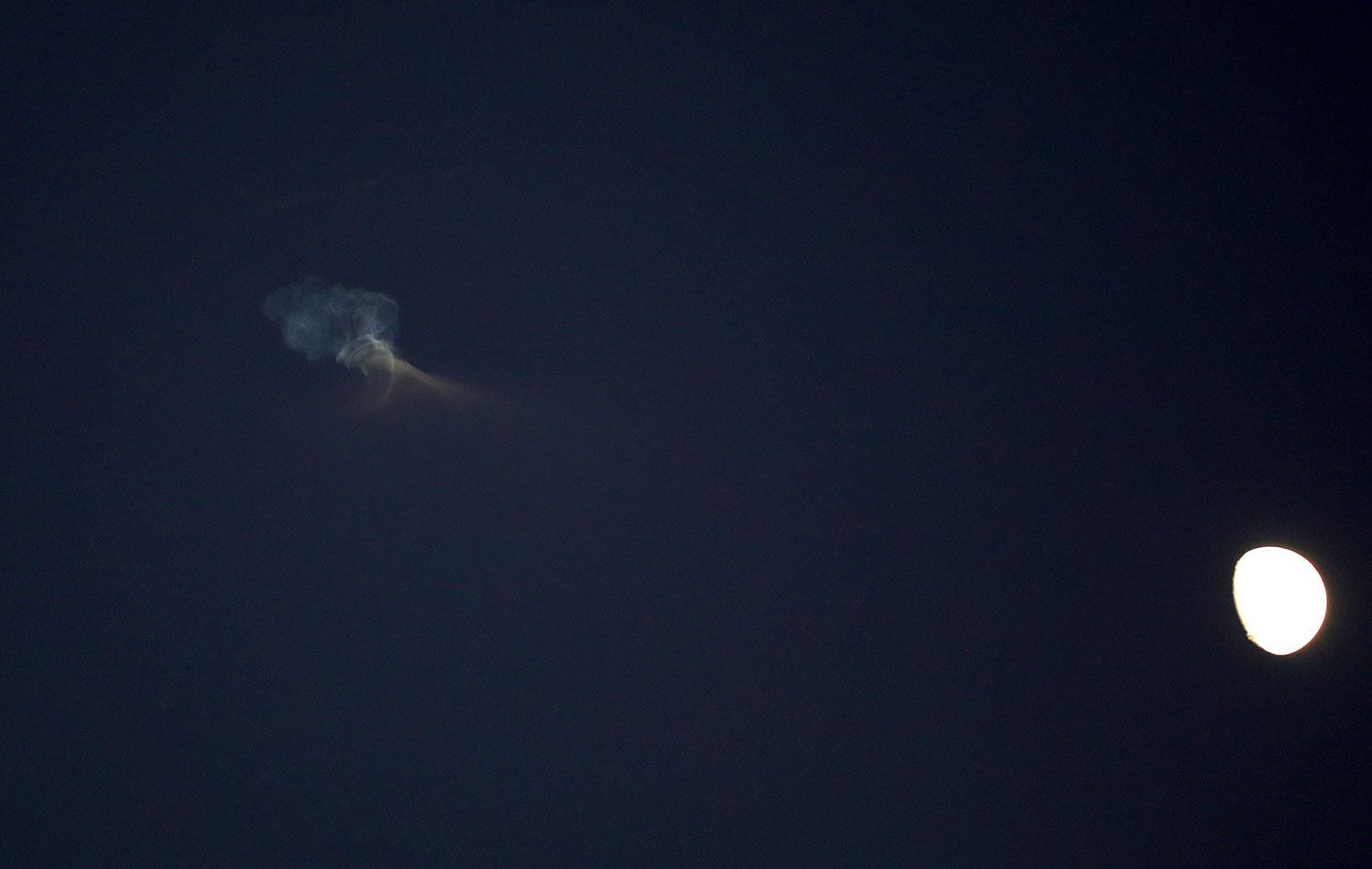 Yemen'den İsrail'e füze atıldı. Yemen'den ateşlenen füzeler, Batı Şeria semalarında görüntülendi. / AA