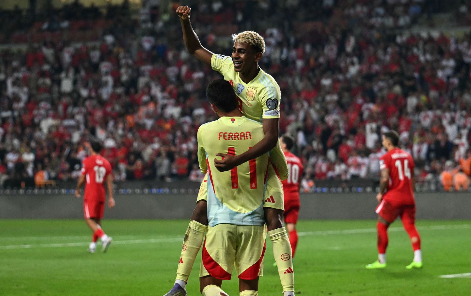 Dilxweşiya Lîstikvanên Spanyayê / Wêne: AFP-Ozan Kose