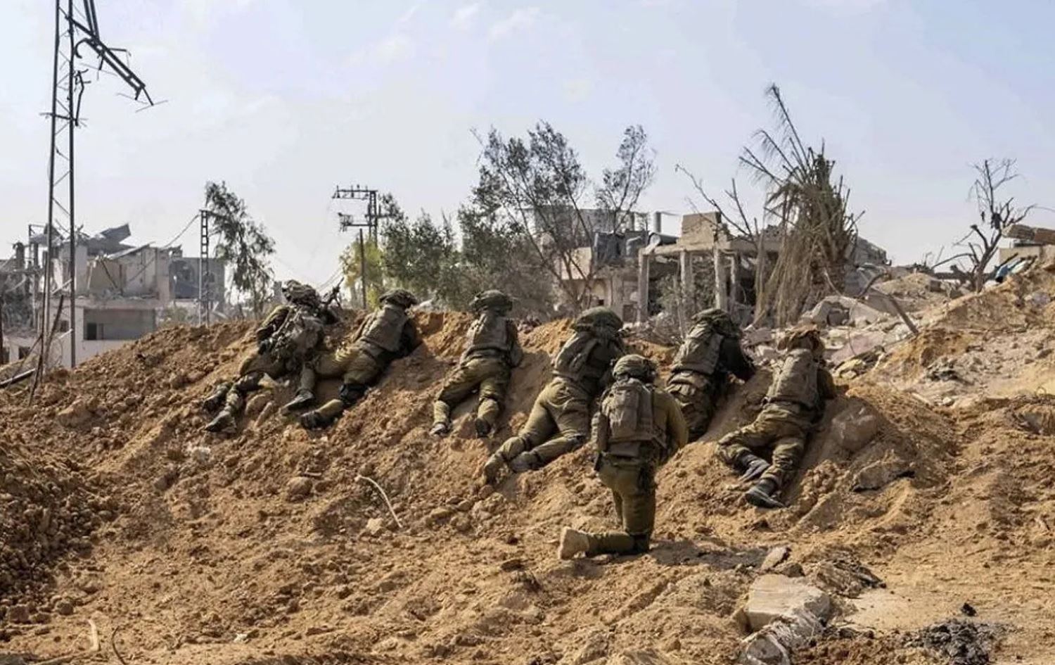 Leşkerên Îsraîlê yên li Xezeyê /Wêne: Arşîv