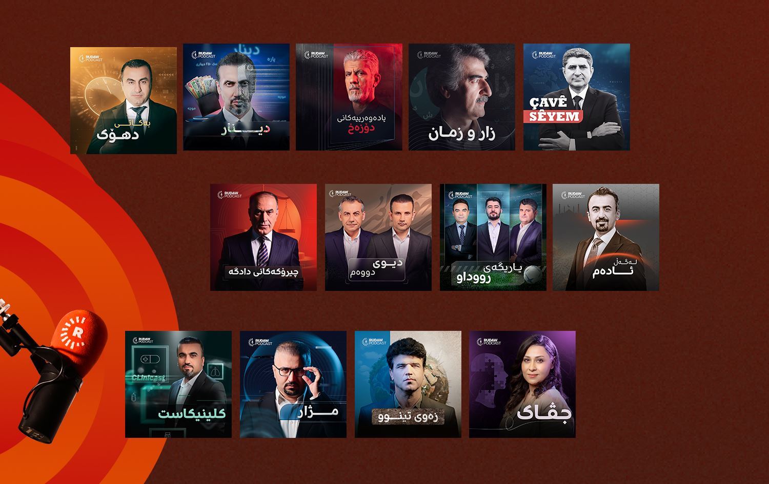 Podcastên Rûdawê\ Wêne: Rûdaw Grafîk 