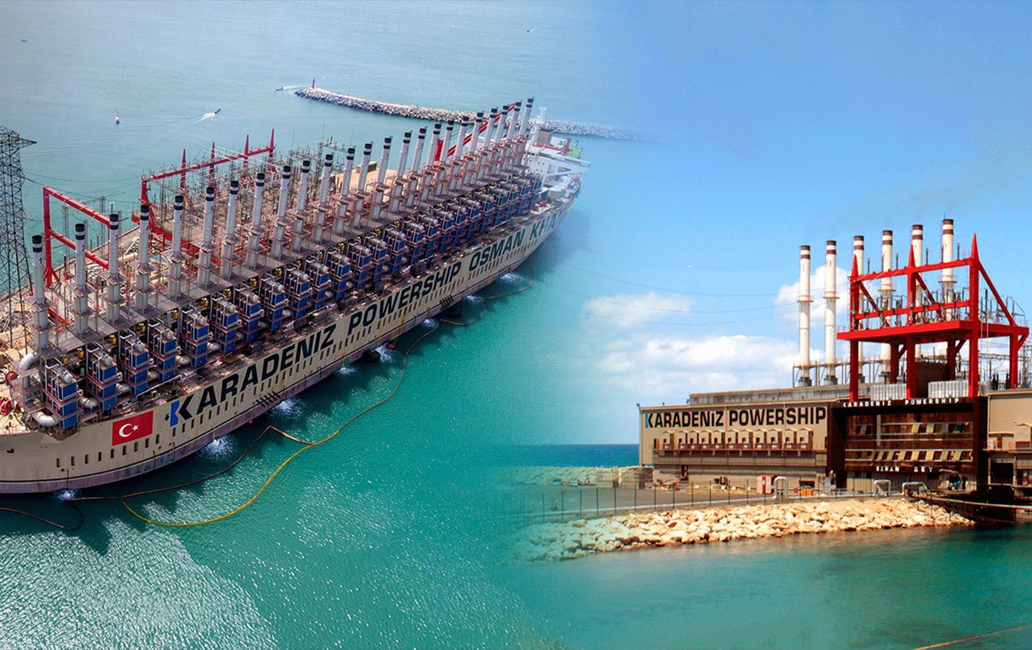 دابینکردنی کارەبای عێراق لە لایەن کەشتییەکەی تورکیاوە دەستی پێکرد