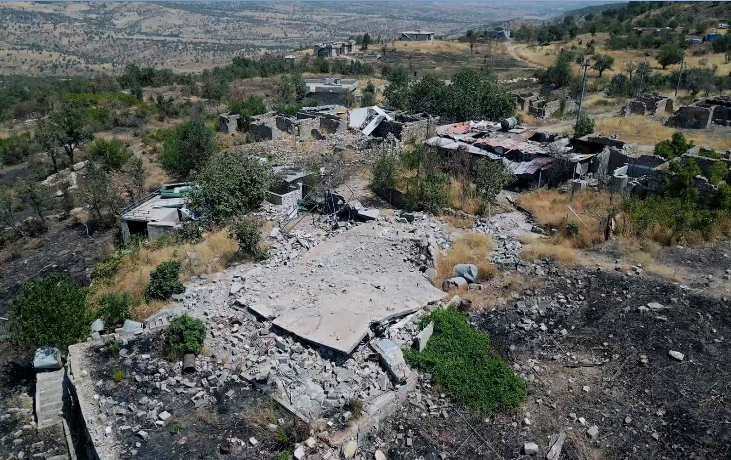 Duhok villagers return to homes damaged in Turkey-PKK conflict