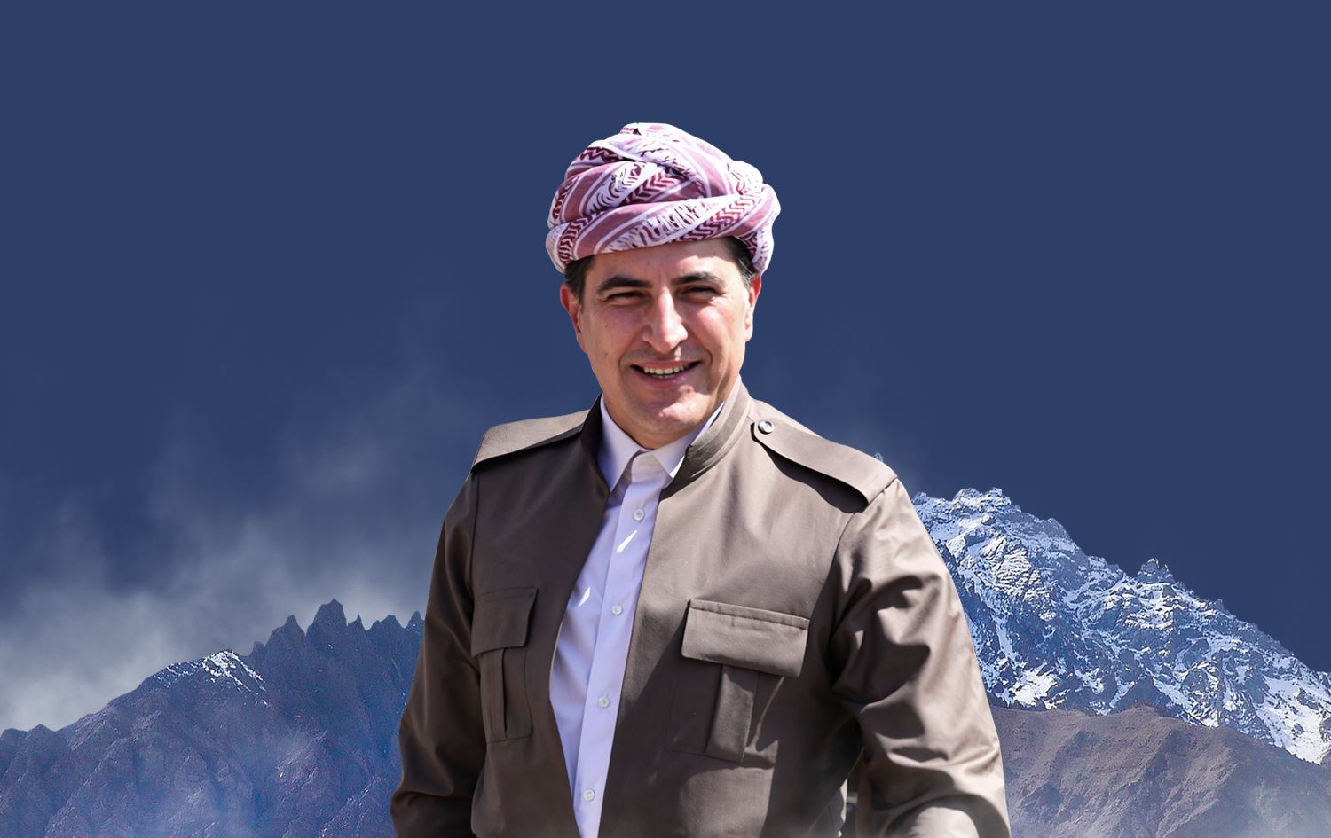 Nêçîrvan Barzanî/Wêne: Rûdaw Grafîk