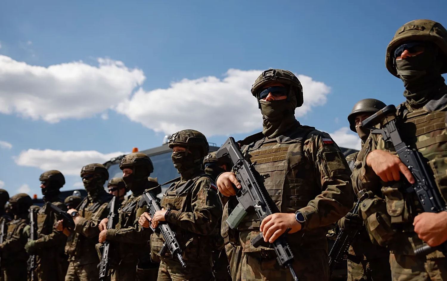 Leşkerên Polonyayê / Wêne: Michal Dyjuk-AP