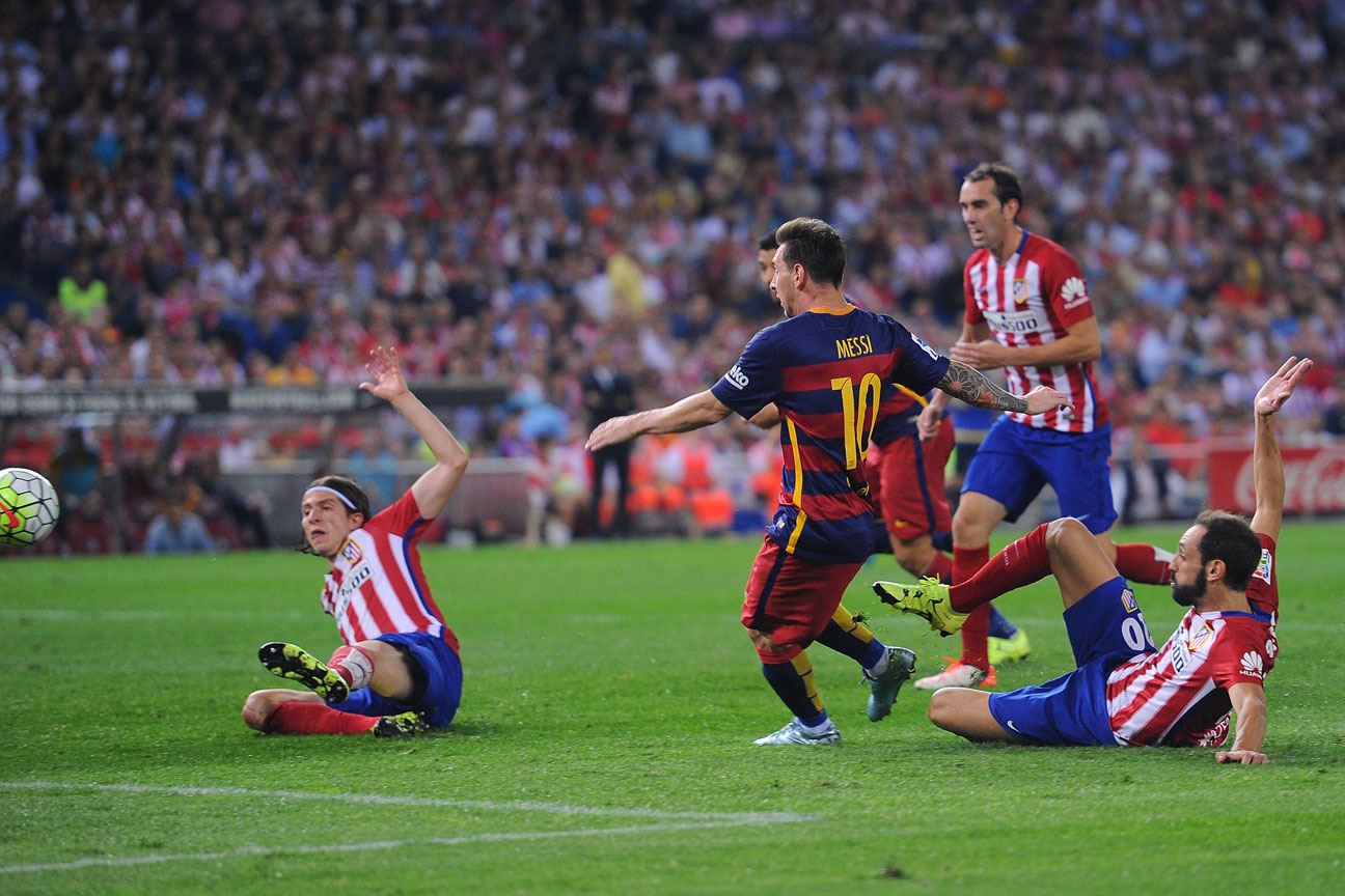 مێسی بەرامبەر ئاتلێتیکۆ مەدرید