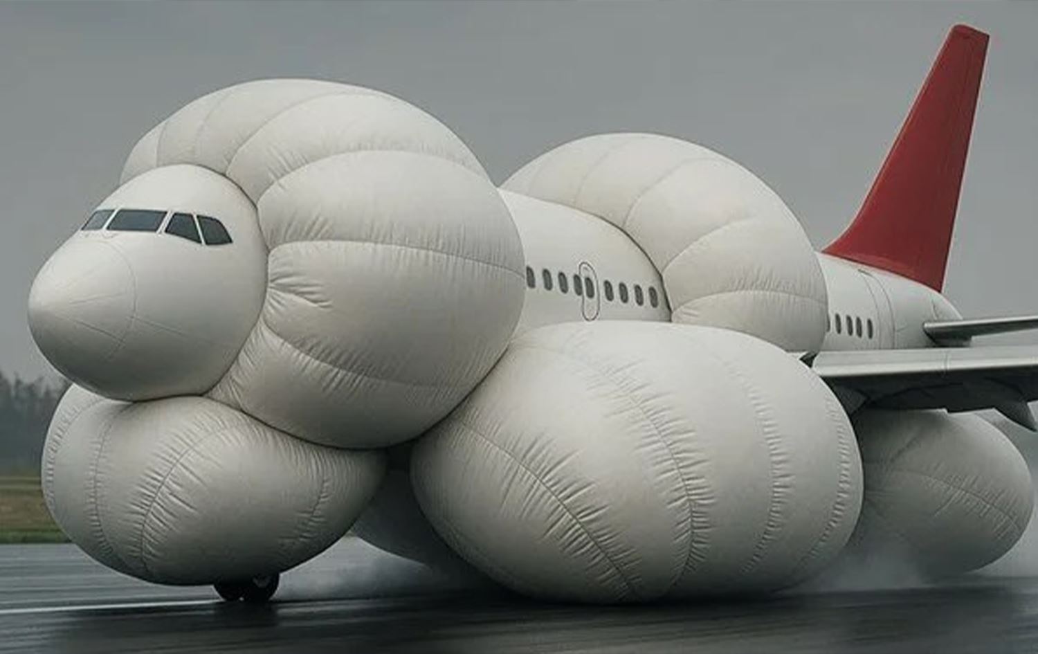 Hayatta kalma şansı yüksek: Dev hava yastıklı uçak geliyor