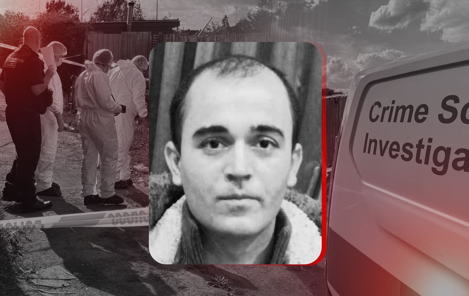 وێنەی گەنجە کوردەکە و شوێنی رووداوەکە. 