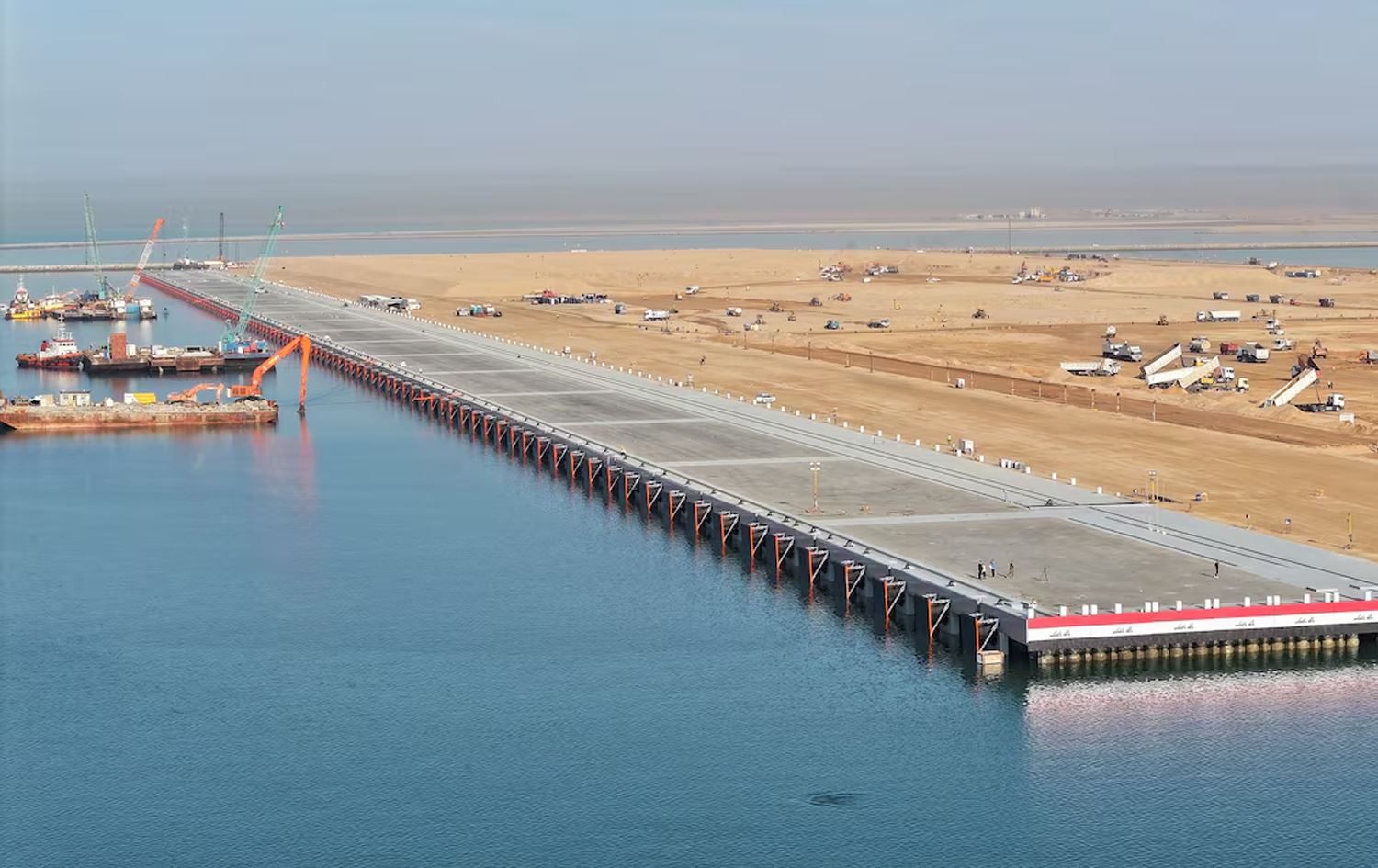 داهاتی گواستنەوەی دەریایی عێراق 37% زیاد بووە