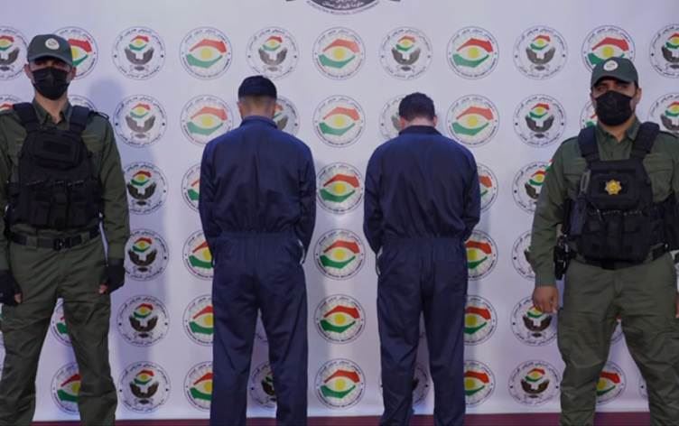 Dîmenê desteserkirina tohmetbaran\ Wêne û Vîdeo: Asayîşa Hewlêrê