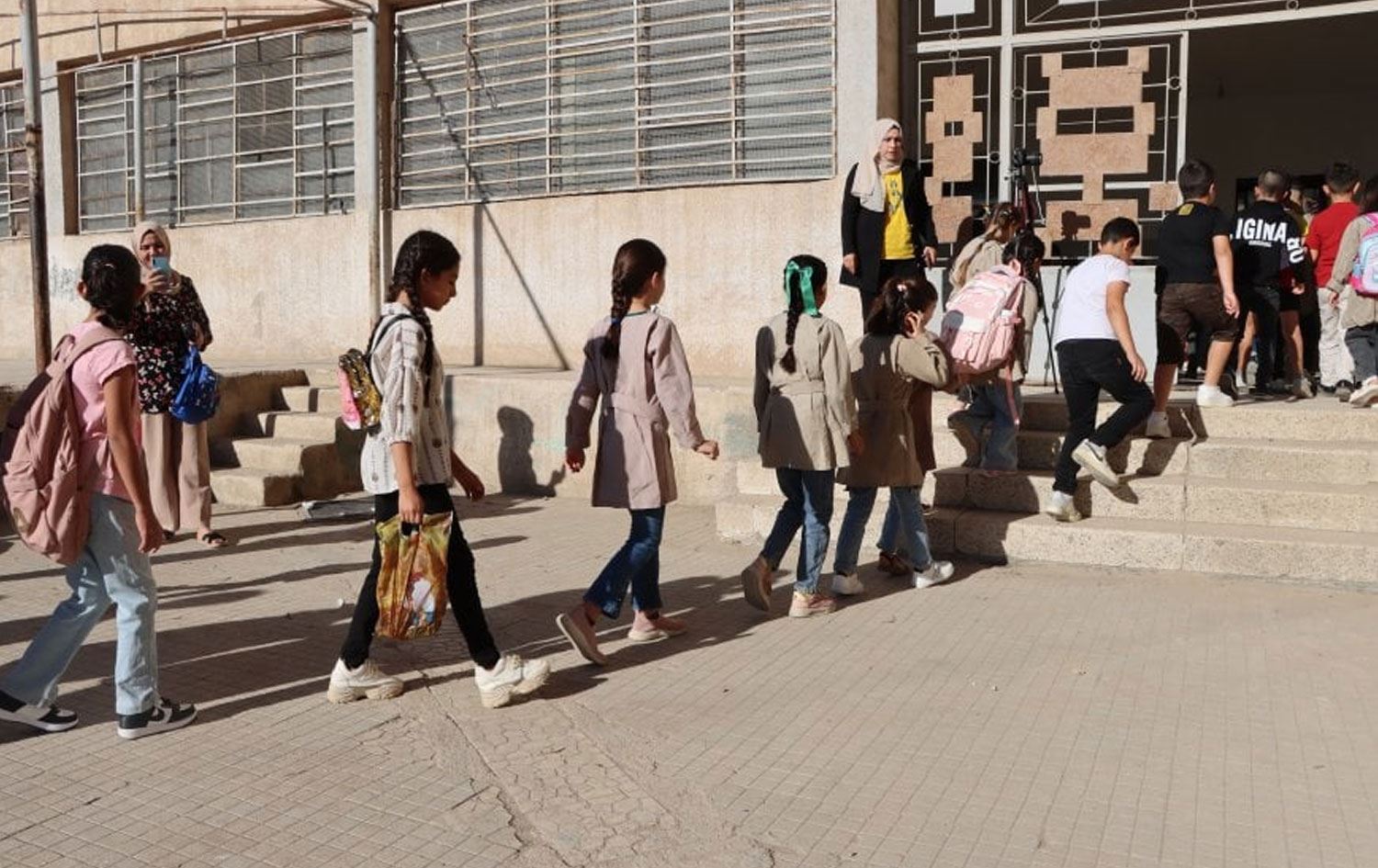 Li Rojavayê Kurdistanê sala nû ya perwerdeyê dest pê kir / Wêne: ANHA