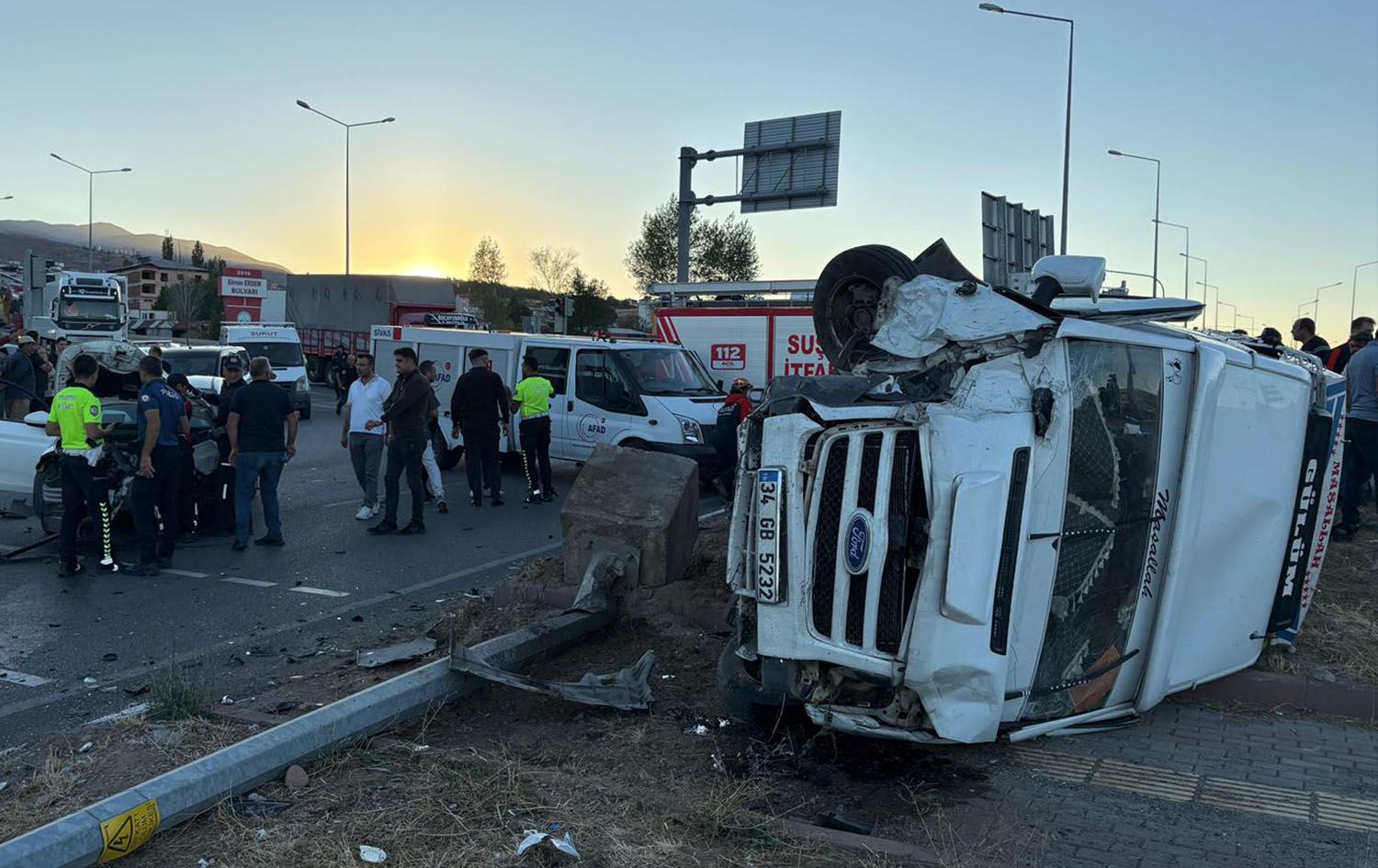 Cihê qezayê / Wêne: AA