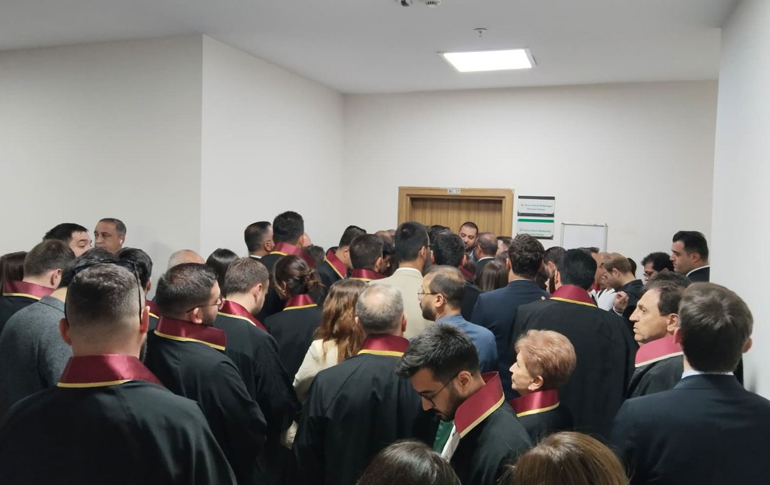 CHP'nin 38. Olağan Kurultayı ve 21. Olağanüstü Kurultayı'nın iptaline ilişkin davanın 5. duruşması Ankara 42. Asliye Hukuk Mahkemesi'nde başladı. / Foto: ANKA