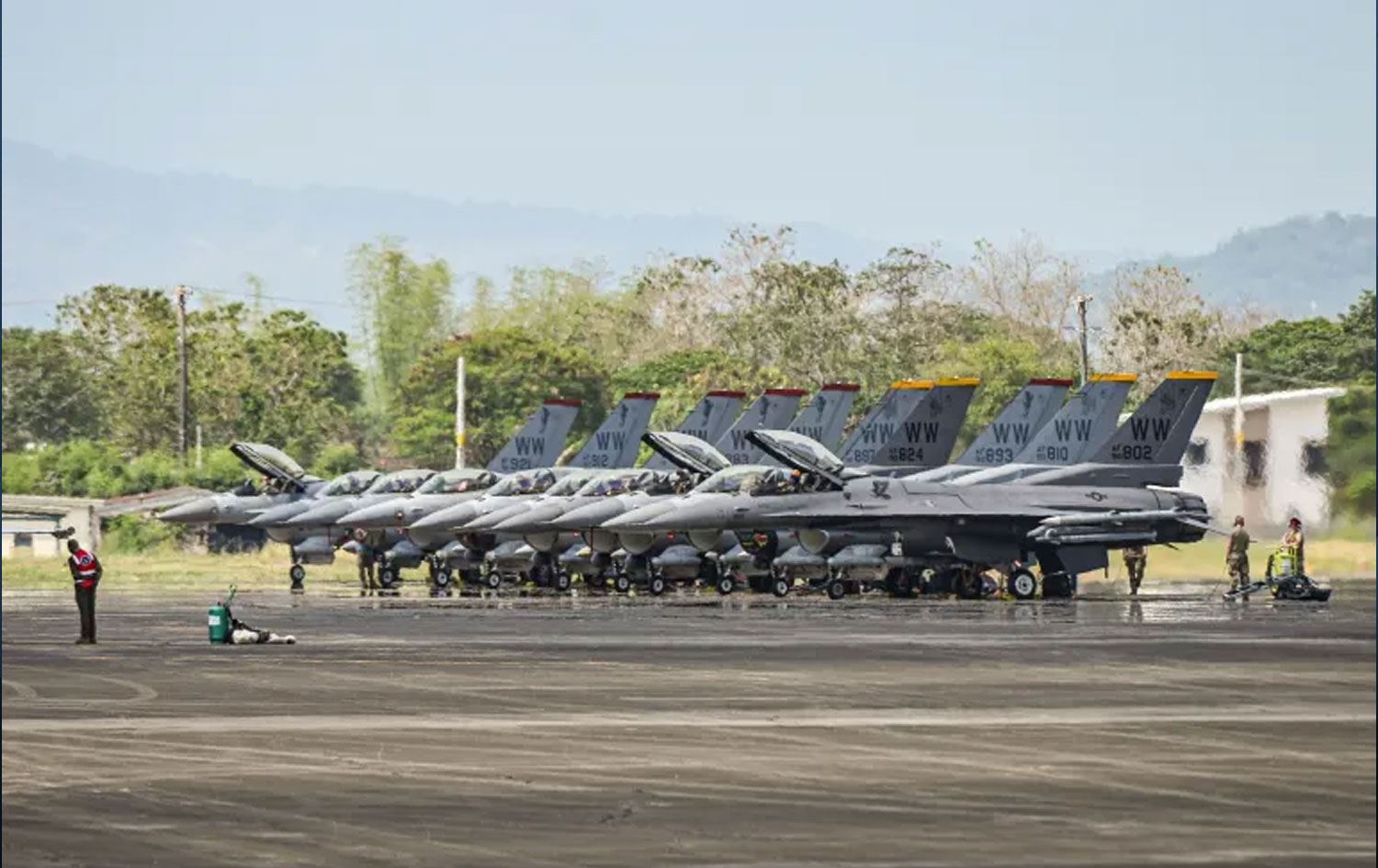 F-16ên Amerîkayê / Wêne: Jam Sta Rosa-AFP