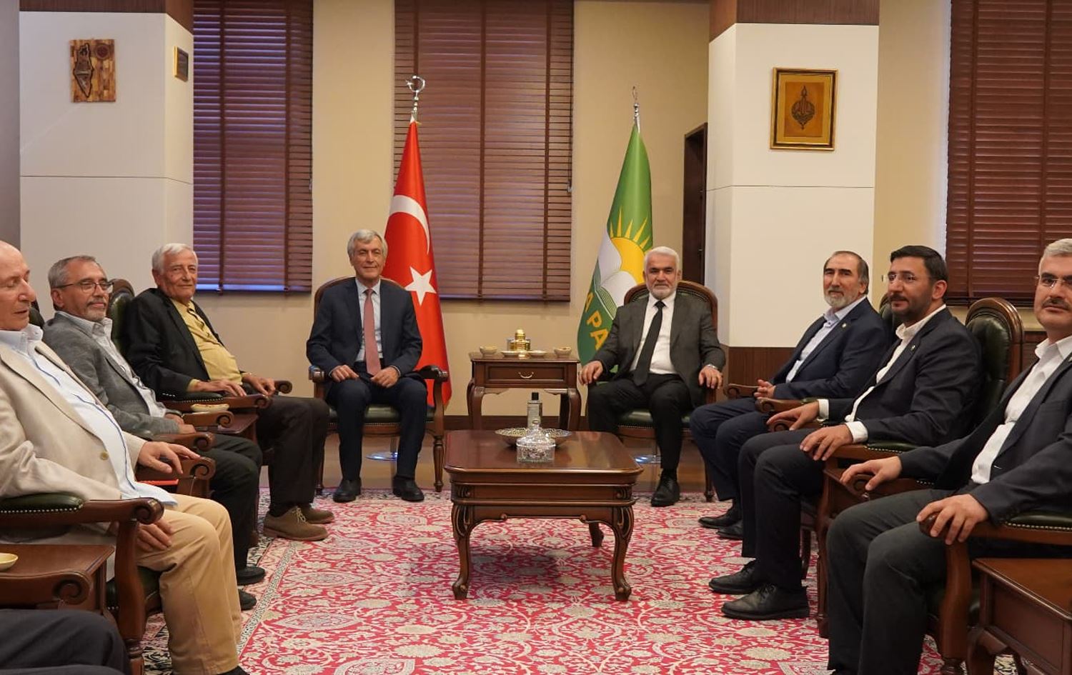 PSK çû serdana HUDA PARê / Wêne: HUDA PAR