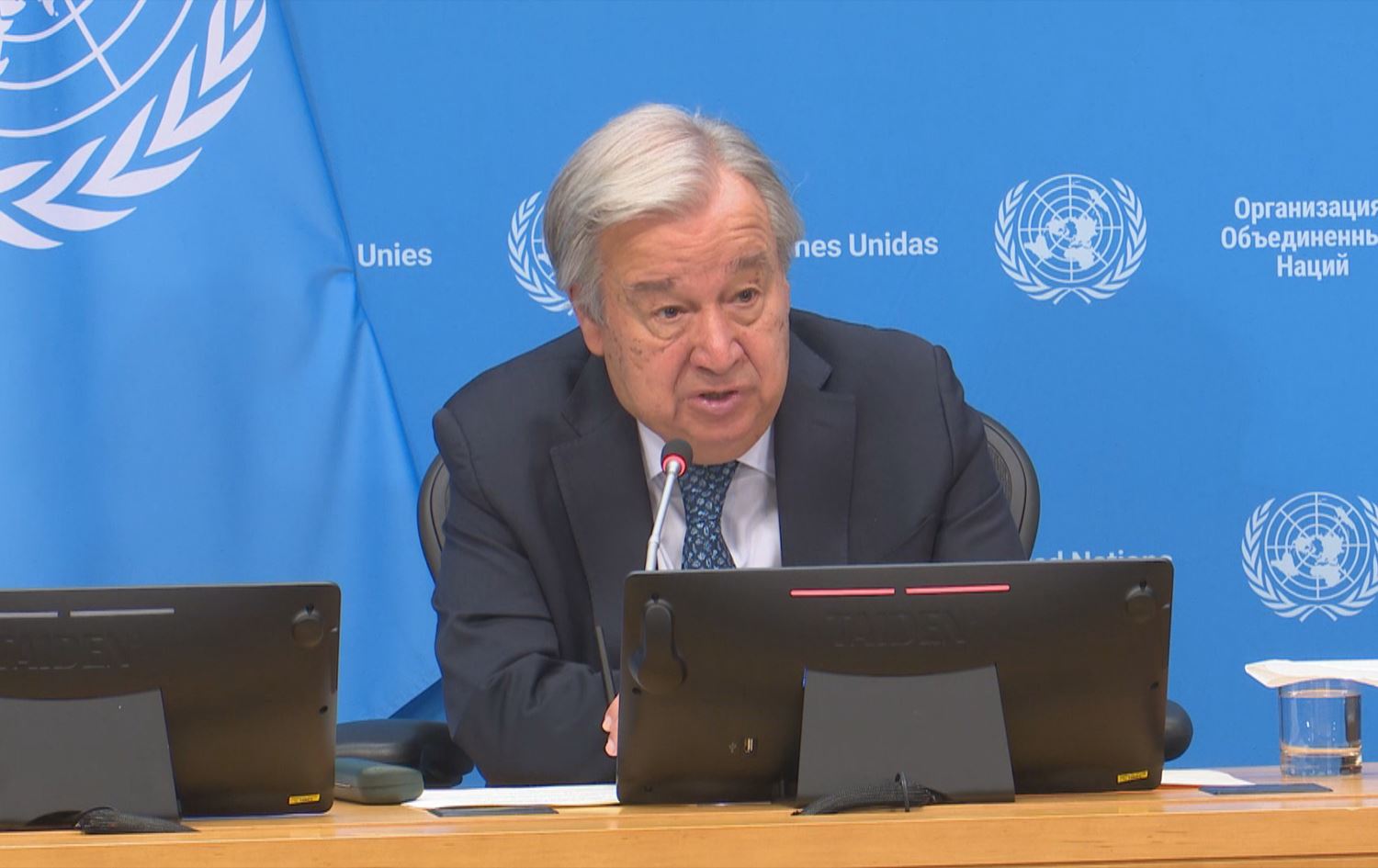 UN chief says to discuss Syria minorities with Sharaa
