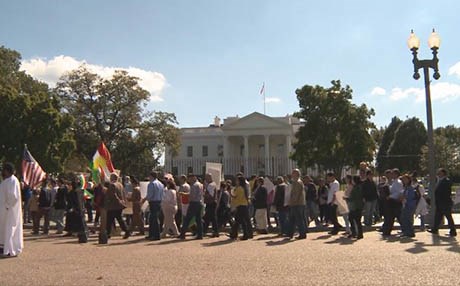 کوردانی ئەمریکا خۆشحاڵن بە کۆنترۆڵکردنەوەی شنگال