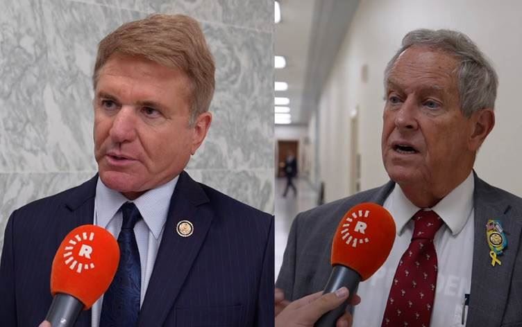 Joe Wilson û Michael T. McCaul / Wêne: Ji ber dîmenan, Rûdaw