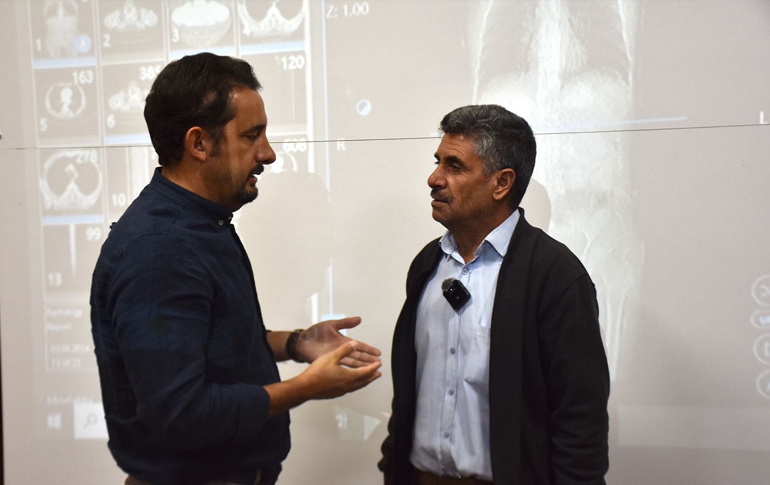 Sebahattîn Çelîk û Sabrî Yildiz / Wêne: AA