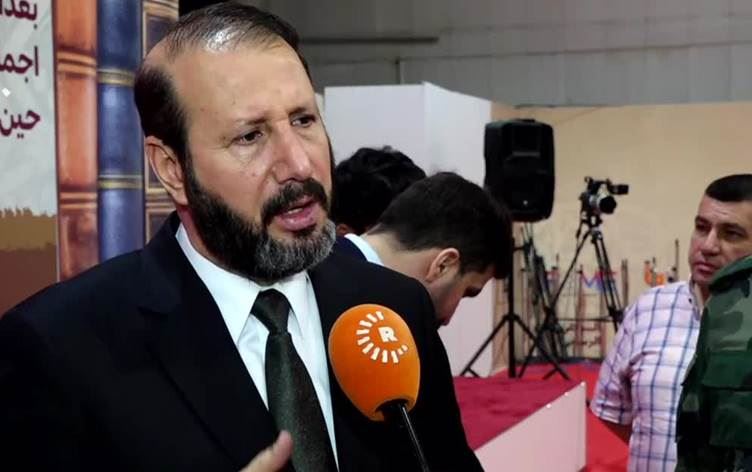 Serokê Saziya Şehîdan a Îraqê Ebdulîlah Naîlî / Wêne: Rûdaw