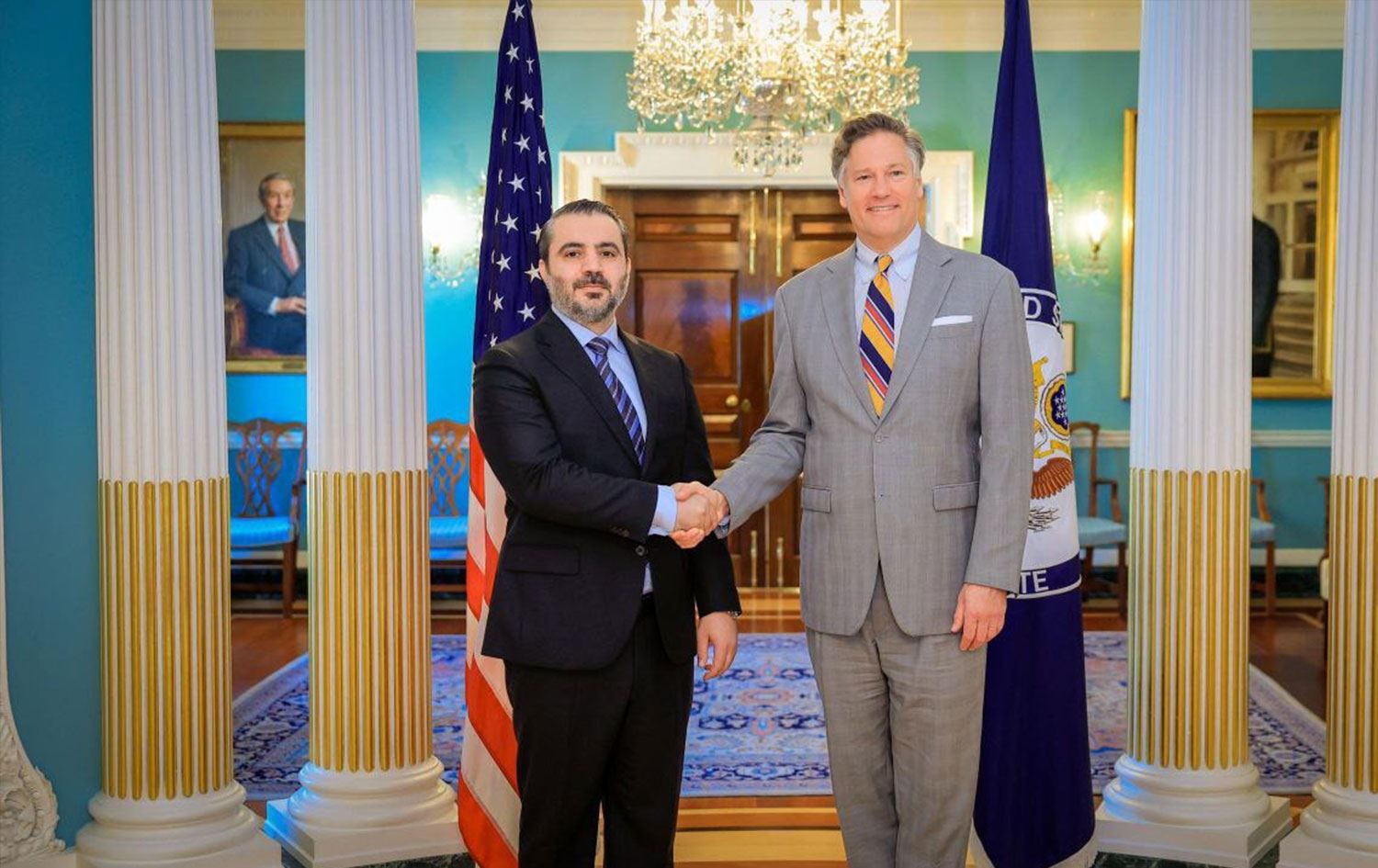 Suriye Dışişleri Bakanı ABD'de Dışişleri Bakan Yardımcısı ile bir araya geldi