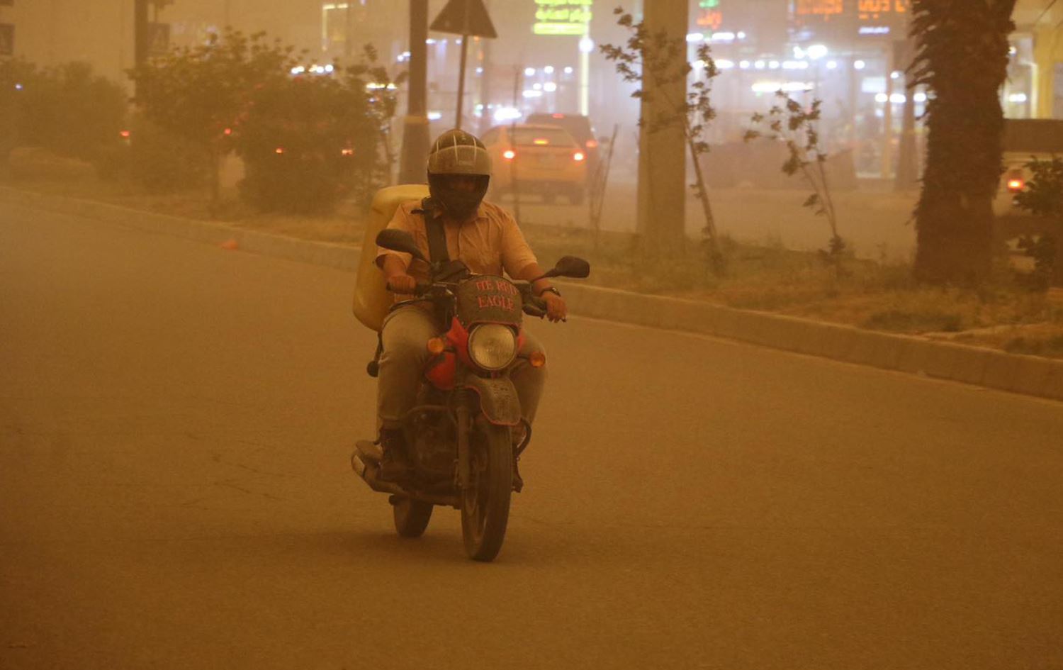 تسجيل 84 حالة اختناق في كركوك جراء العاصفة الغبارية