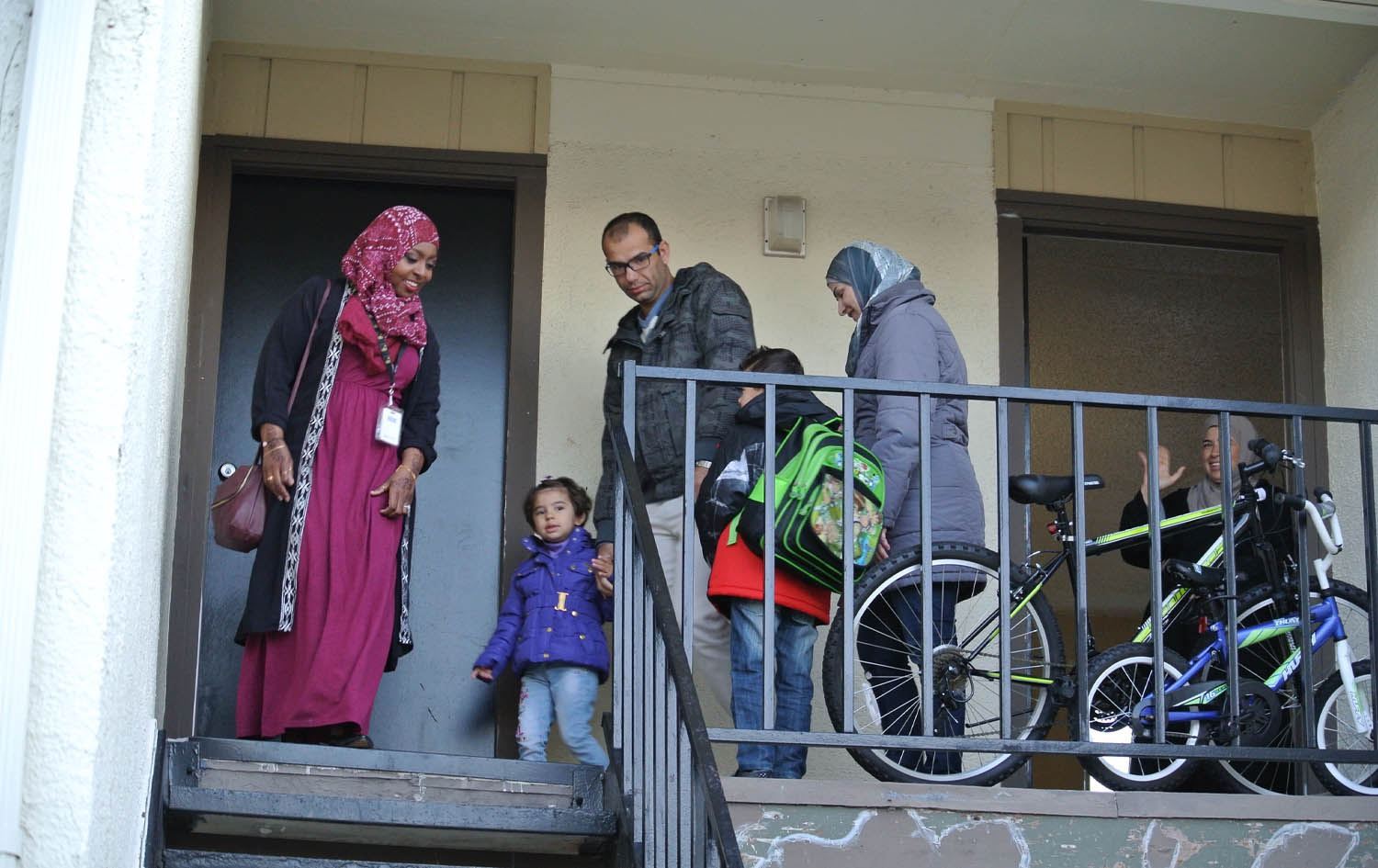 Malbateke Sûriyeyî ya li Dallasa Amerîkayê / Wêne: Cathe Neukum, IRC