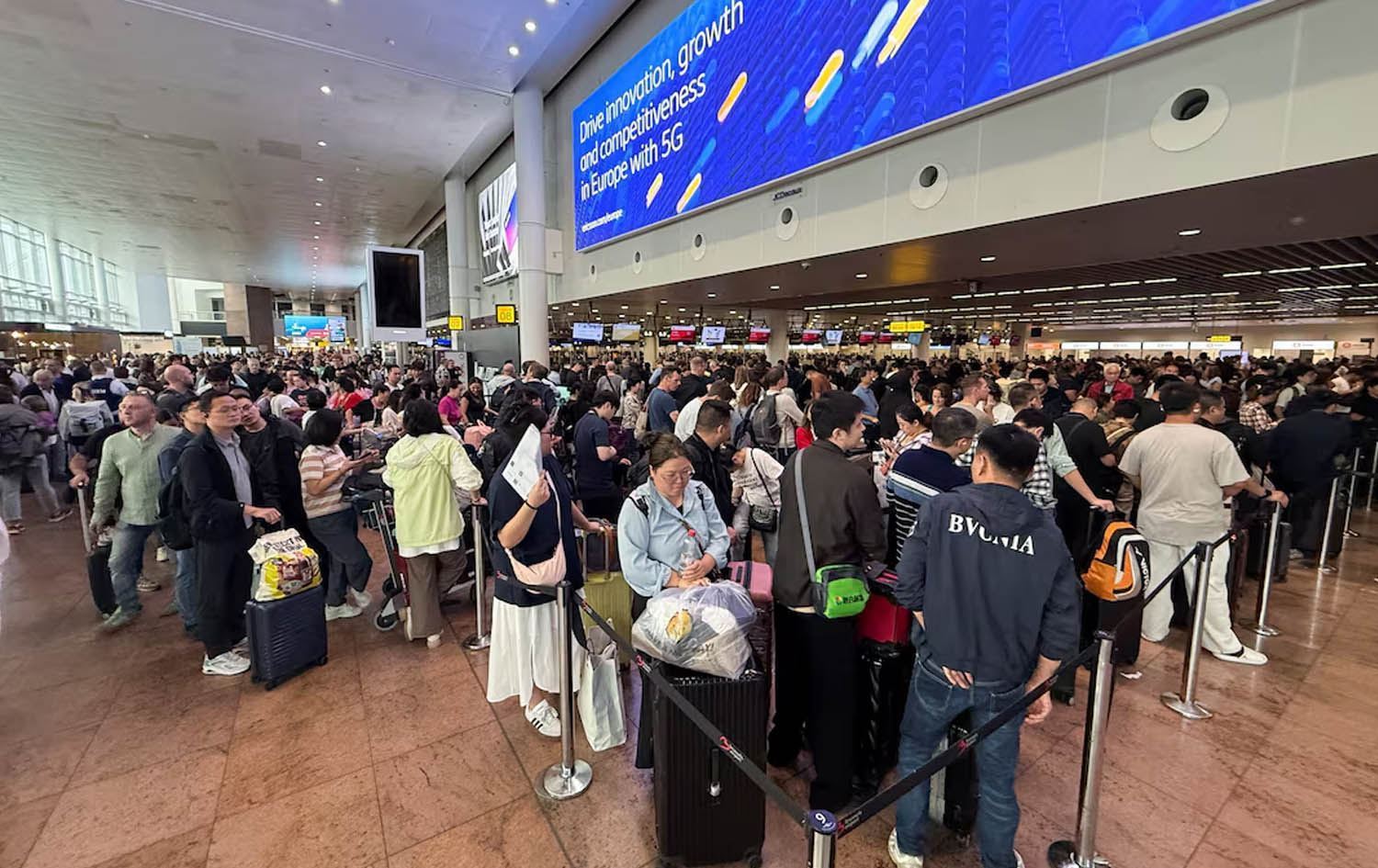 Balafirgeha Brukselê / Wêne: Ajans