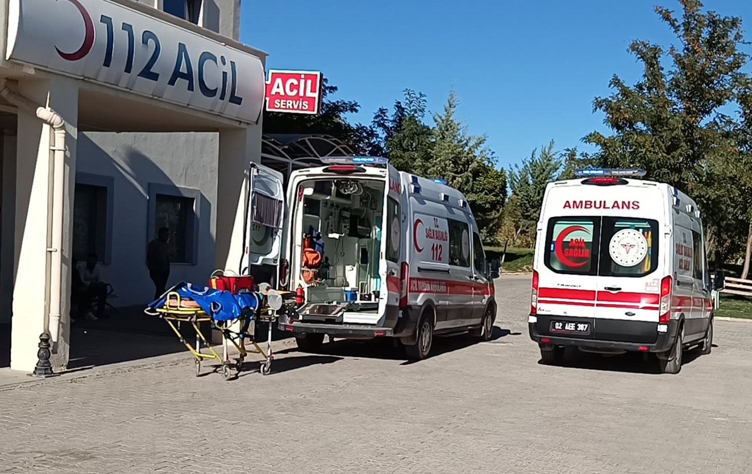 Tîmên tenduristiyê termê wî bir morgê / Wêne: AA 