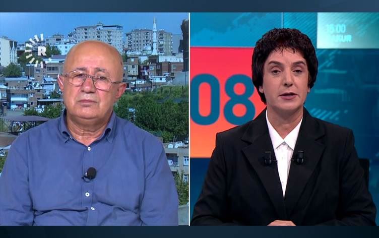 Hukukçu Mehmet Emin Aktar, Rûdaw yayınına katıldı.