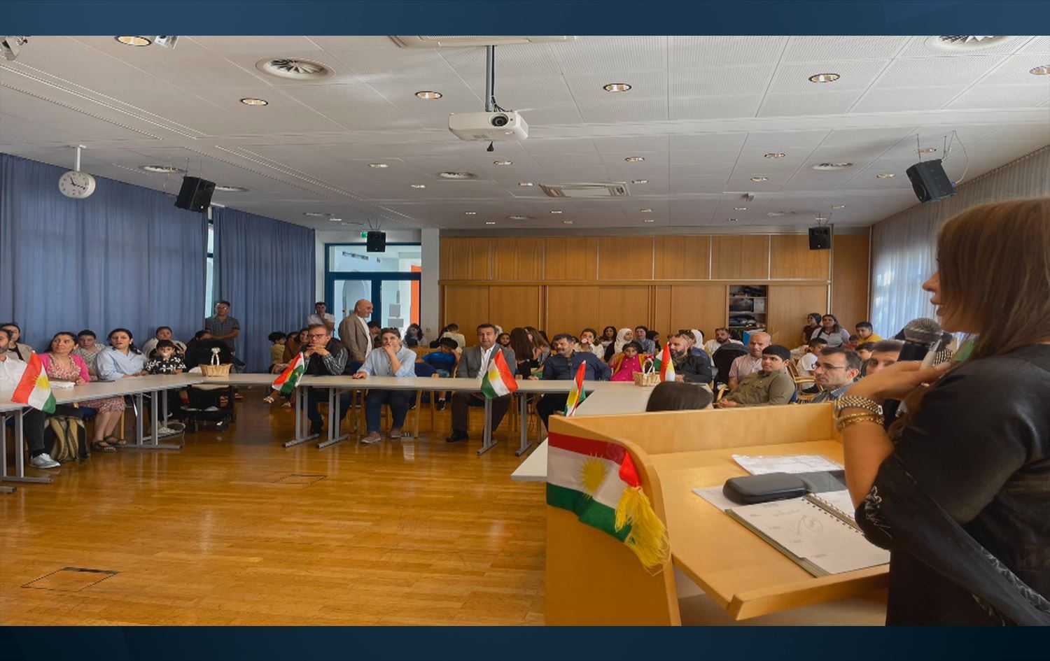 Merasîma roja yekem a dibistanê/Wêne: Ji Rûdawê re hat şandin