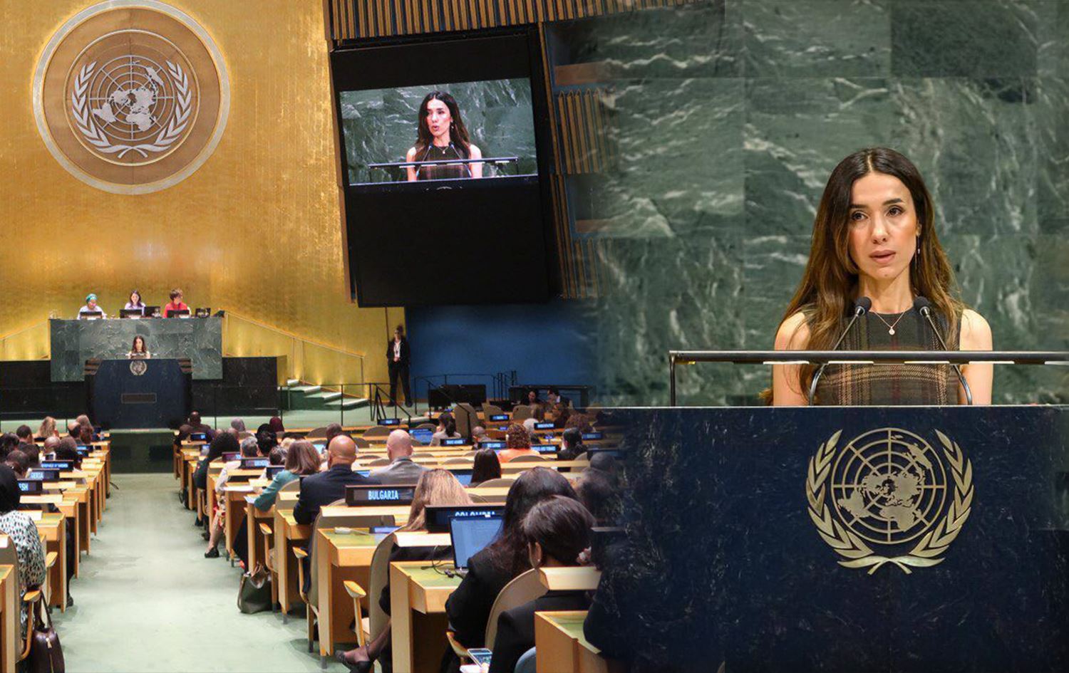 Nadia Murad'dan BM'ye çağrı: Vaatler somut adımlara dönüşsün, IŞİD mağdurları unutulmasın!