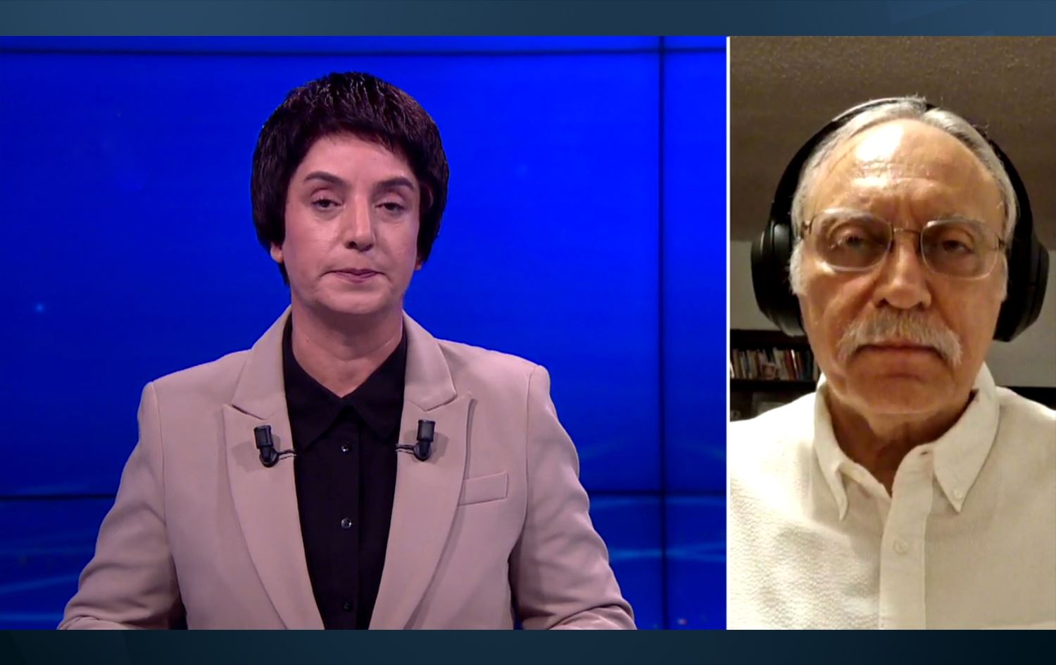 Sîma Abxizir û Besam Îshaq /Wêne: Rûdaw