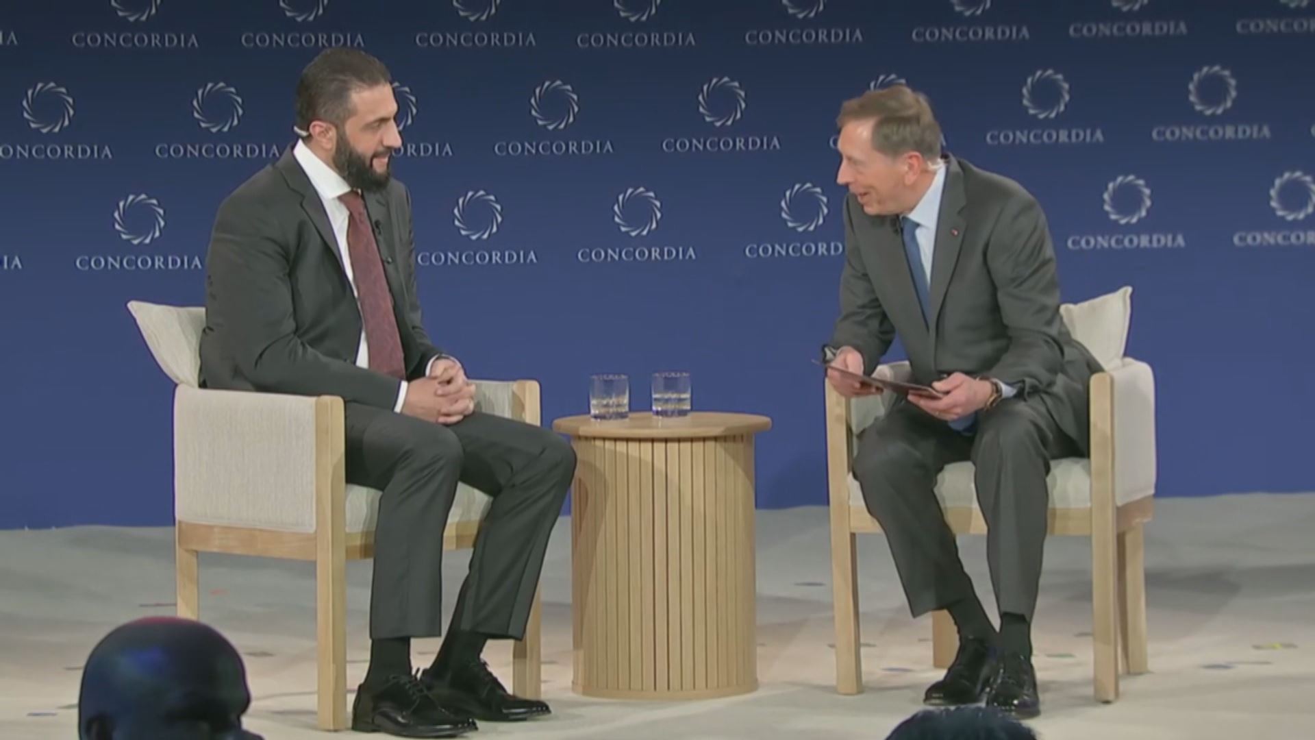 Sharaa-Petraeus meeting sparks debate on foes turned friends