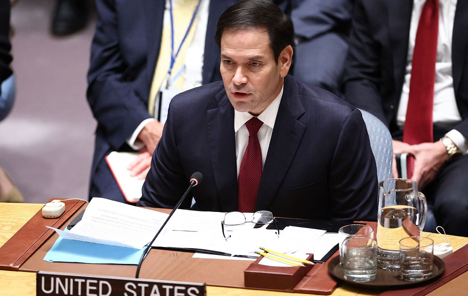 Wezîrê Karên Derve yê Amerîkayê Marco Rubio / Wêne: AA