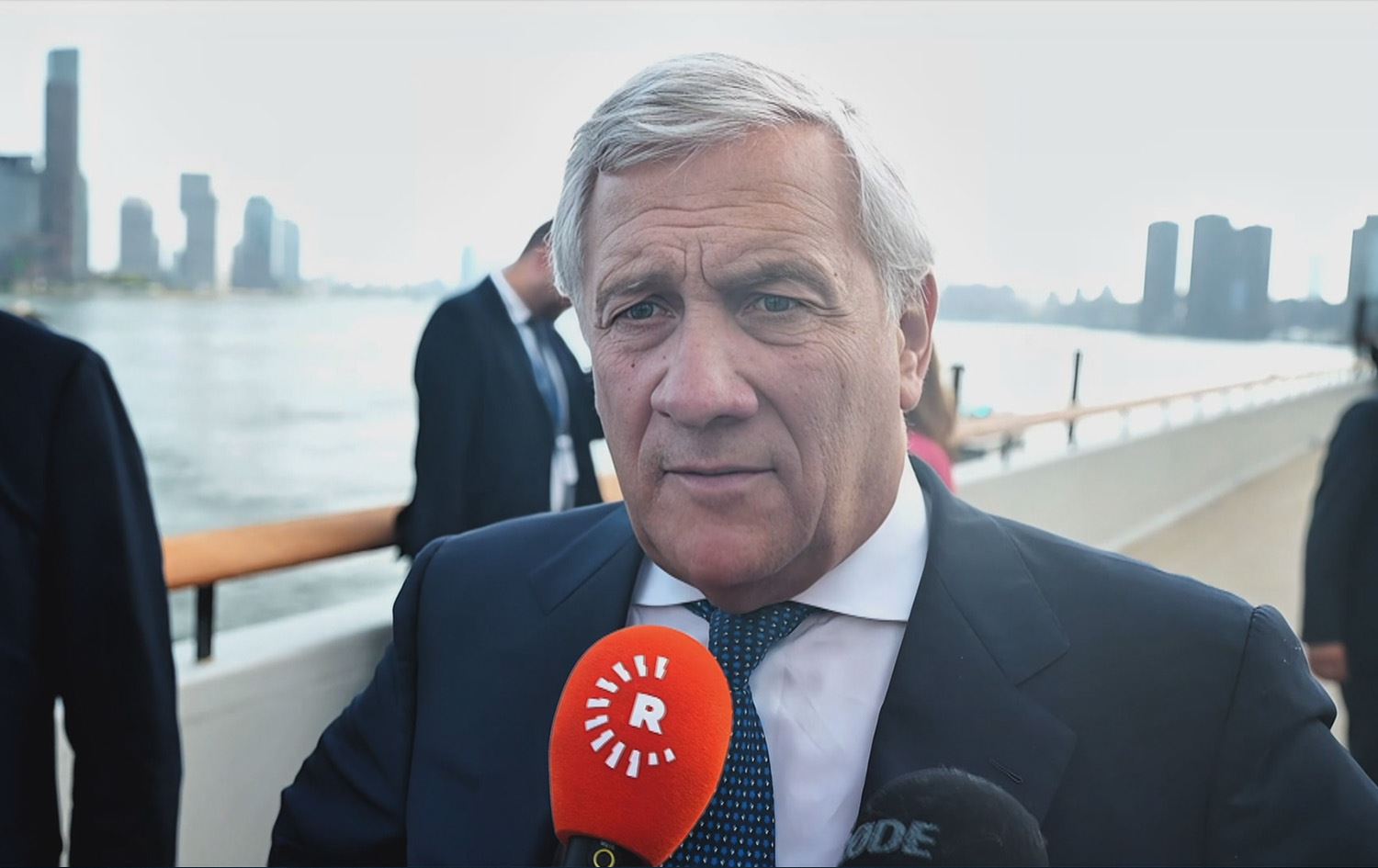 Wezîrê Karên Derve yê Îtalyayê Antonio Tajani / Wêne û Vîdeo: Rûdaw
