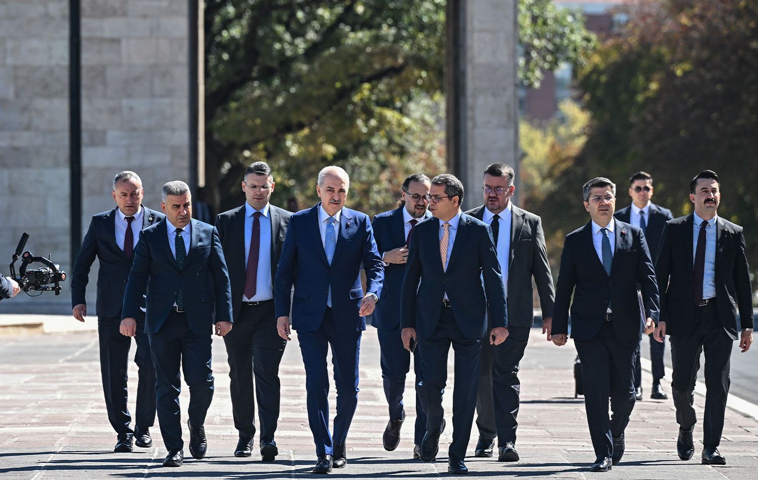 Milli Dayanışma, Kardeşlik ve Demokrasi Komisyonu, Meclis Başkanı Numan Kurtulmuş başkanlığında toplandı. / AA