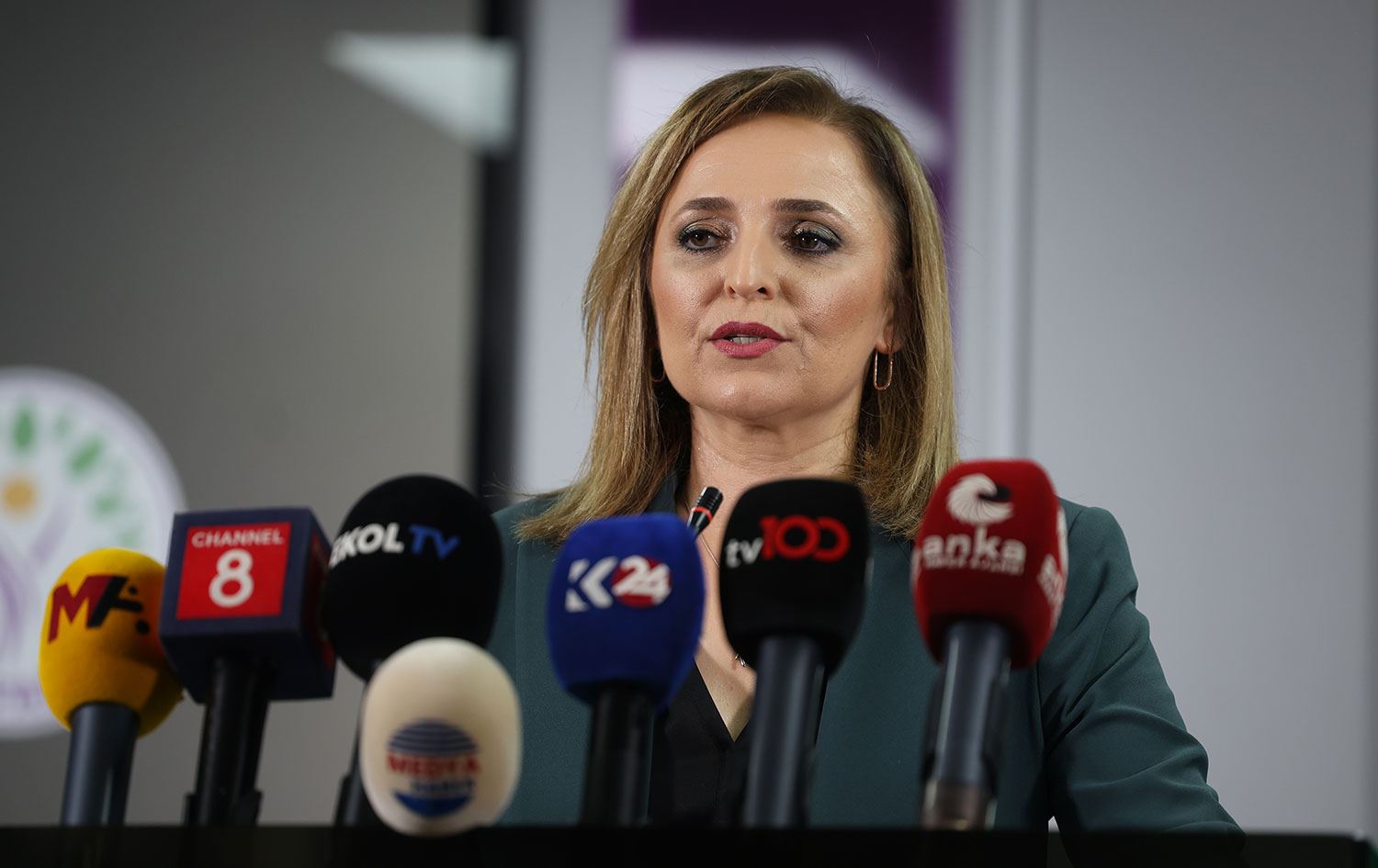 DEM Parti Sözcüsü Ayşegül Doğan