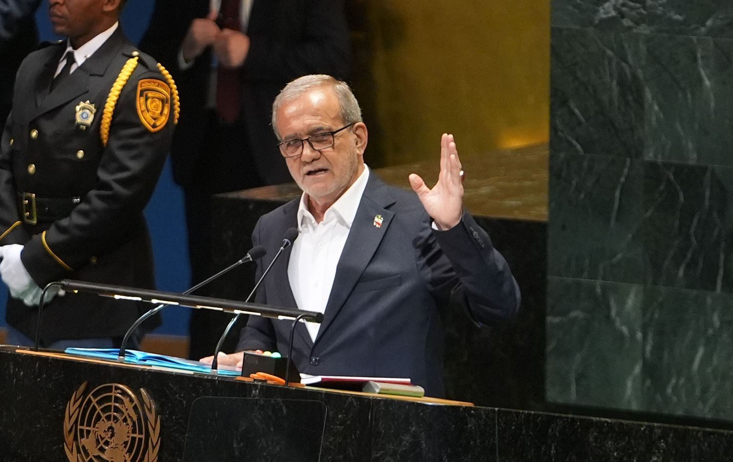 Serokkomarê Îranê Mesûd Pizîşkiyan / Wêne: AA