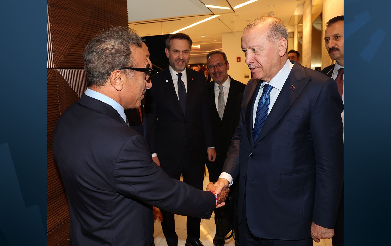 Hamdî Ulukaya û Recep Tayyîp Erdogan /Wêne: AA