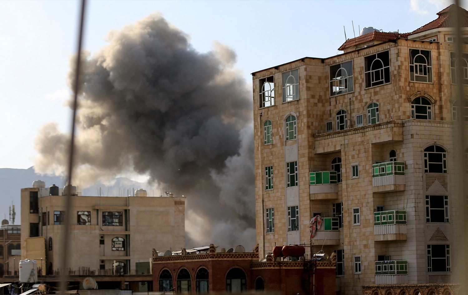 Îsraîlê li paytexta Yemenê da / Wêne: AFP